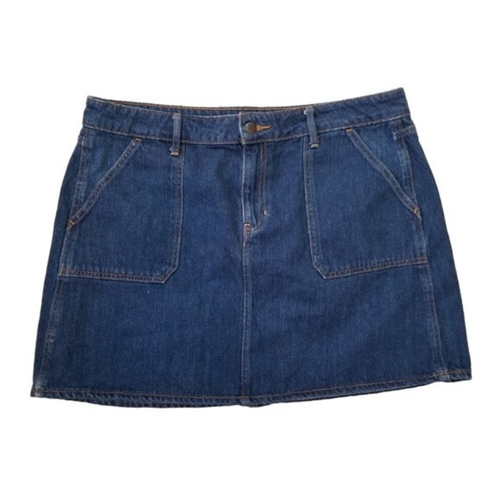 Old Navy Y2K Jean Mini Skirt 14